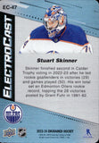 2023-24 Stuart Skinner Upper Deck Engrained ELECTROCAST #EC-47 Edmonton Oilers 2
