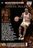 1998-99 Michael Jordan Upper Deck Ovation JORDAN RULES #J3 Chicago Bulls