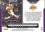 2020-21 LeBron James Panini Prizm #1 Los Angeles Lakers