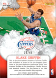 2013-14 Blake Griffin Panini Select SKY HIGH BLUE PRIZM 15/49 #1 Los Angeles Clippers