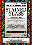 2022 Shohei Ohtani Panini Prizm STAINED GLASS RED WHITE BLUE PRIZM #SG-3 Los Angeles Angels