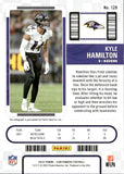 2022 Kyle Hamilton Panini Contenders GREEN ROOKIE TICKET AUTOGRAPH 12/23 AUTO RC #128 Baltimore Ravens