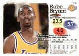 1997-98 Kobe Bryant Skybox NBA Hoops #75 Los Angeles Lakers 3