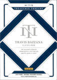 2025 Travis Bazzana Panini National Treasures TREASURED THREADS 42/99 JERSEY #TT-TB Cleveland Guardians