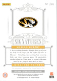 2015 Marcus Murphy Panini National Treasures Multi-Sport ROOKIE SIGNATURES 24/25 RC AUTOGRAPH AUTO #268 Missouri Tigers