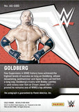 2022 Goldberg Panini Revolution AUTOGRAPH AUTO #AG-GBG WWE LEGEND