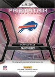 2025 Travis Henry Panini Prizm Black PRIZMATRIX SIGNATURES AUTOGRAPH AUTO #PS-THY Buffalo Bills