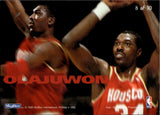 1994-95 Hakeem Olajuwon Skybox Emotion N-TENSE #8 Houston Rockets