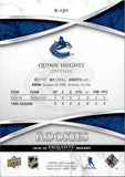 2019-20 Quinn Hughes Upper Deck Exquisite Collection ROOKIES 140/199 RC #R-QH Vancouver Canucks