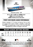 2026 Yordan Alvarez Topps Finest PURPLE MINI DIAMOND REFRACTOR 71/75 #146 Houston Astros