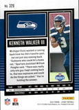 2022 Kenneth Walker III Panini Score RED ZONE ROOKIE 13/20 RC #329 Seattle Seahawks