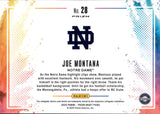 2025 Joe Montana Panini Prizm Draft Picks COLOR BLAST #28 Notre Dame Fighting Irish