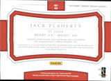 2018 Jack Flaherty Panini National Treasures ROOKIE MATERIAL SIGNATURES MAJESTIC LAUNDRY TAG 53/99 AUTOGRAPH RC AUTO #40 St. Louis Cardinals