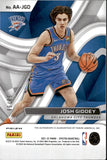 2021-22 Josh Giddey Panini Spectra ASPIRING AUTOGRAPH ROOKIE AUTO RC 93/99 #AA-JGD Oklahoma City Thunder