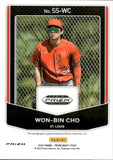 2022 Won-Bin Cho Panini Prizm Draft Picks SIGNING SESSIONS AUTOGRAPH AUTO #SS-WC St. Louis Cardinals