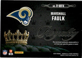 2025 Marshall Faulk Panini Rookies & Stars ROYALTY JERSEY RELIC #R-MFK St. Louis Rams