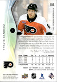 2024-25 Travis Sanheim Upper Deck SP Game Used GOLD PREMIUM MEMORABILIA PATCH 3/25 #106 Philadelphia Flyers