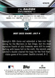 2022 Cal Raleigh Bowman's Best REFRACTOR ROOKIE RC #6 Seattle Mariners 2