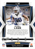 2024 CeeDee Lamb Panini Obsidian #50 Dallas Cowboys