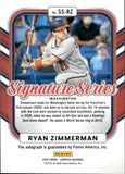 2026 Ryan Zimmerman Panini Donruss SIGNATURE SERIES AUTOGRAPH AUTO #SS-RZ Washington Nationals