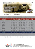 2004-05 Lebron James Fleer NBA Hoops Hot Prospects #54 Cleveland Cavaliers