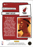 2023-24 Jimmy Butler Panini NBA Hoops Premium Stock PRESENTATIONS SCOPE PRIZM #1 Miami Heat