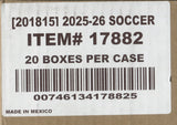 2025-26 Panini Donruss Road To FIFA World Cup 26 Soccer Hobby Blaster, 20 Box Case