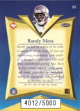 1998 Randy Moss Collector's Edge MASTERS ROOKIE 4012/5000 RC #95 Minnesota Vikings