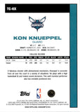 2025-26 Kon Knueppel Topps 1980-81 CHROME MOJO 45TH ANNIVERSARY ROOKIE RC #TC-KK Charlotte Hornets 2