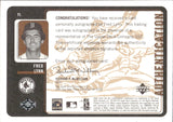 1999 Fred Lynn Upper Deck Retro INKREDIBLE AUTOGRAPH AUTO #FL Boston Red Sox