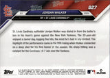 2024 Jordan Walker Topps Now RED ROOKIE 5/10 RC #627 St. Louis Cardinals