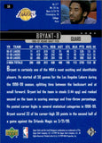 1999-00 Kobe Bryant Upper Deck #58 Los Angeles Lakers 1