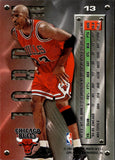 1995-96 Michael Jordan Fleer Metal #13 Chicago Bulls 1