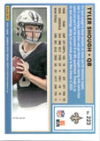 2025 Tyler Shough Panini Donruss Optic RATED ROOKIE BLUE HYPER PRIZM RC #223 New Orleans Saints
