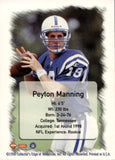 1998 Peyton Manning Collector's Edge SILVER ROOKIE RC Indianapolis Colts