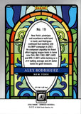 2026 Alex Rodriguez Panini Donruss Optic STAINED GLASS SSP #19 New York Yankees