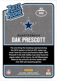 2016 Dak Prescott Panini Donruss RATED ROOKIE RC #362 Dallas Cowboys
