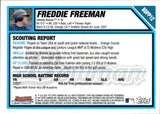 2007 Freddie Freeman Bowman Chrome Draft Picks & Prospects #BDPP12 Atlanta Braves 1