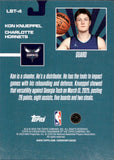 2025-26 Kon Knueppel Topps LIMITED STOCK LEGENDS ROOKIE RC #LST-4 Charlotte Hornets