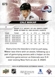 2023-24 Alex Ovechkin Upper Deck EXTENDED SERIES SILVER OUTBURST #673 Colorado Avalanche