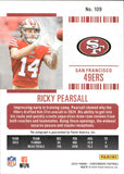 2024 Ricky Pearsall Panini Contenders ROOKIE TICKET AUTOGRAPH RC AUTO #109 San Francisco 49ers