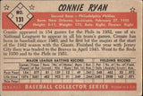 1953 Connie Ryan Bowman Color #131 Philadelphia Phillies BV$60