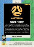 2023 Sam Kerr Panini Donruss FIFA Women's World Cup NATIONAL LANDMARKS #1 Australia