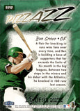 1998 Ben Grieve Fleer Ultra PIZZAZZ PLATINUM MEDALLION 16/98 #499P Oakland A's