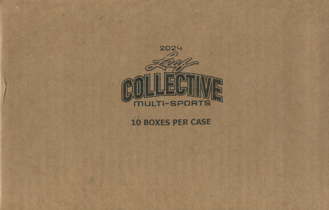 2024 Leaf Collective Multi-Sport Hobby, 10 Box Case