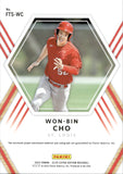 2022 Won-Bin Cho Panini Elite Extra Edition FUTURE THREADS AUTOGRAPH JERSEY AUTO #FTS-WC St. Louis Cardinals