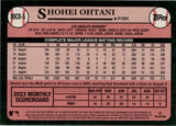 2024 Shohei Ohtani Topps Chrome 1989 DESIGN #89CB-5 Los Angeles Dodgers