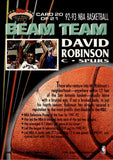 1992-93 David Robinson Topps Stadium Club BEAM TEAM #20 San Antonio Spurs