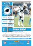 2019 Brian Burns Panini Contenders ROOKIE TICKET AUTOGRAPH RC AUTO #275 Carolina Panthers
