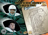 1997 Dan Marino Karim Abdul-Jabbar Zach Thomas Pacific Crown Collection TEAM CHECKLIST #16 Miami Dolphins